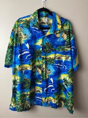 Vintage 1996 Rima Caribbean Hawaiian Shirt XL